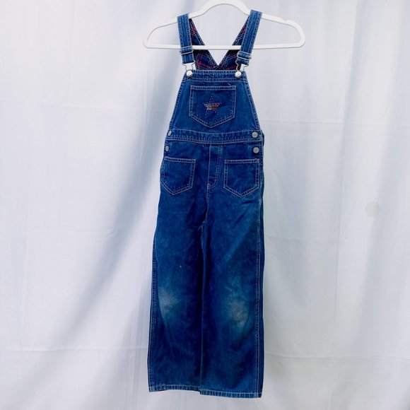 Vintage Kid’s Tommy Hilfiger Overalls Girls Throwback Retro Denim Outfit - Picture 3 of 15